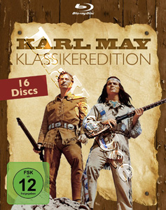 Karl May Classic Collection | Der Schatz im Silbersee / Winnetou und das Halbblut Apanatschi / Winnetou und sein Freund Old Firehand / Unter Geiern / Der lprinz / Old Surehand / Apache Gold / Last of the Renegades / The Desperado Trail  | Blu-Ray